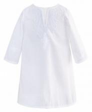 Крестильная рубашка мод. 2 с вышивкой