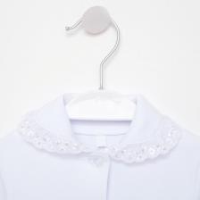 Рубашечка для девочки, цвет белый, рост 68 см – фото 1
