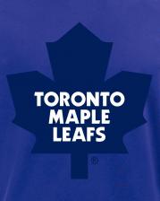 Aksisur Футболка с принтом НХЛ Торонто Мейпл Лифс (NHL Toronto Maple Leafs) синяя 002 – фото 1