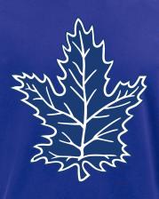 Aksisur Футболка с принтом НХЛ Торонто Мейпл Лифс (NHL Toronto Maple Leafs) синяя 004 – фото 1