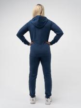 Женский спортивный костюм «Мастер» цвета синего денима. Лёгкий футер – фото 3