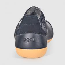 Мужские утеплённые ботинки GOW чёрные с бежевым – фото 3