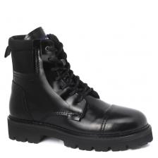 Мужские ботинки TOMMY JEANS LEATHER FASHION POP COLOUR BOO EM0EM00542 черный р.42 EU