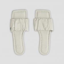 Тапочки Togas Амита экрю женские кожаные, размер 36-37