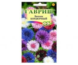 Василек синий разноцветная кайма