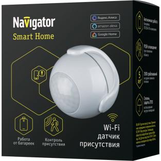 Датчик Navigator 14 551 NSH-SNR-M01-WiFi (датчик присутствия), цена за 1 шт.