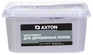 АКСТОН шпаклёвка для пола тач (0,9кг) / AXTON шпатлёвка для деревянных полов тач (0,9кг)