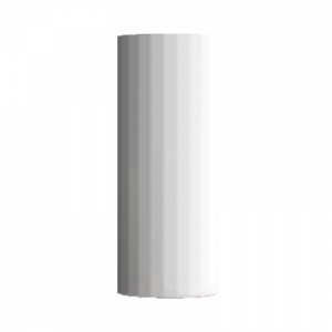 Прямая ваза с глазурью Xiaomi Bright Glazed Corrugated Straight Vase White Large (HF-JHZHPX01)