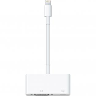 Разъем Apple Lightning (m) - VGA (f)/Lightning (f) (MD825ZM/A)