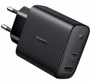 Сетевое зарядное устройство Aukey Swift Mix PD 32W Black