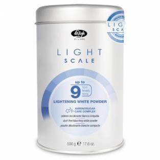 Порошок, обесцвечивающий на 9 тонов -"Light Scale Lightening White Powder" (500 гр)