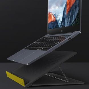 Подставка для ноутбука Baseus Let's go Mesh Серый/Жёлтый SUDD-GY
