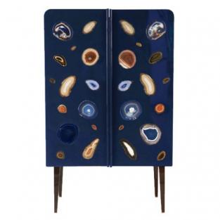 Patrick Naggar Gem Cabinet Шкаф Украшенный Агатами Designed By Patrick Naggar От Lalume