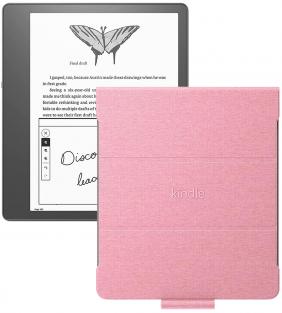 Электронная книга Amazon Kindle Scribe 64Gb + обложка Fabric Pink