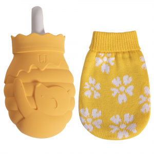 Силиконовая грелка Jordan Judy Bear Hot Water Bottle Size S Yellow (WD0032-S)