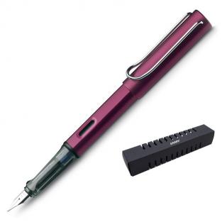 перьевая ручка Ручка перьевая Lamy 029 Al-Star цвет чернил синий цвет корпуса бордовый (артикул производителя 4000330)