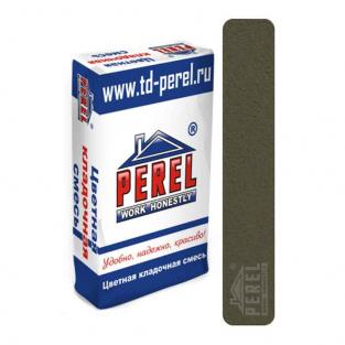 Цветной кладочный раствор PEREL SL 0015 темно-серый, 50 кг (летний)