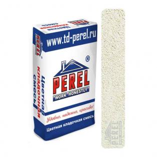 Цветной кладочный раствор PEREL SL 0005 белый, 50 кг (летний)