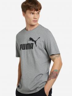 Футболка мужская PUMA ESS Logo, Серый