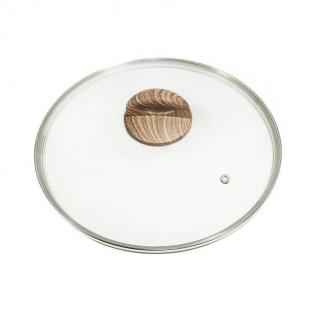 Крышка для посуды Panairo с металлическим ободком диаметр 26 см