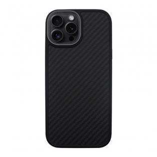 Чехол-накладка Comma Kevlar Series Magnetic Case для iPhone 15 Pro Black