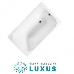 Чугунная ванна Luxus White 120х70