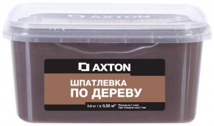 АКСТОН шпаклёвка для дерева эспрессо (0,9кг) / AXTON шпатлёвка по дереву для наружных и внутренних работ эспрессо (0,9кг)