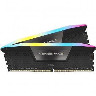 Модуль памяти DIMM 96Gb 2х48Gb DDR5 PC54400 6800MHz Corsair Vengeance RGB Black (CMH96GX5M2B6800C40)