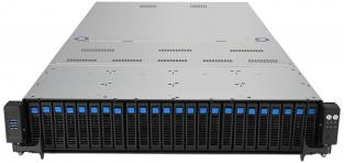 Серверная платформа 2U Asus RS720-E11-RS24U на базе чипсета Intel C741 4677x2 Intel Xeon Scalable 4nd Gen DDR5-4800 RDIMM/RDIMM 3DSx32 2.5"x24 NVMe,SAS (Optional),SATA 90SF01Z1-M002W0