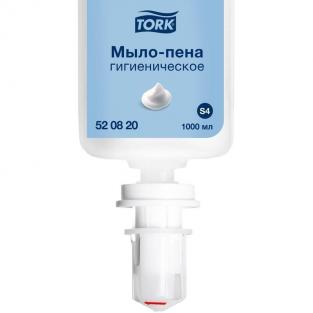 картридж с жидким мылом-пеной Картридж с жидким крем-мылом Tork S4 520820 1 л