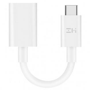 Адаптер ZMI USB - USB Type-C (AL271), белый