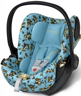 Автокресло Cybex Cloud Z i-Size (0-13 кг), FE JS Cherubs Blue (Голубой с рисунком)