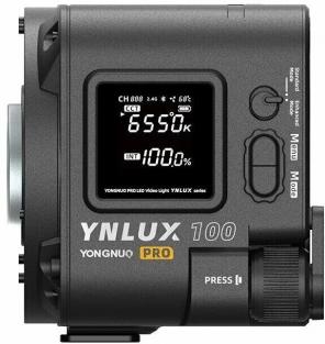 Осветитель Yongnuo LUX100 PRO 2700-6500К, светодиодный для видео и фотосъемки