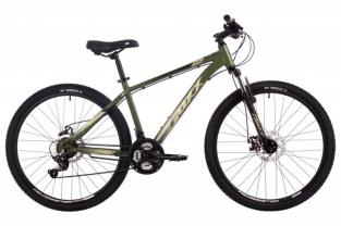 Велосипед 26 Foxx CAIMAN D (DISK) (21-ск.) ЗЕЛЕНЫЙ (рама 16) GN4