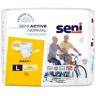 Seni Трусы впитывающие Active Normal, 100-135 см., L (10 шт.)