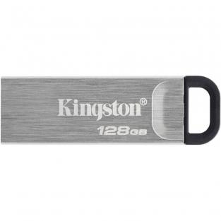 USB Flash накопитель 128GB Kingston DataTraveler Kyson (DTKN/128GB) USB 3.0 Черно-серебристый