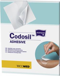 Matopat Codosil Adhesive / Матопат - повязка силиконовая для рубцов, многоразовая, 14x14 см