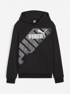 Худи для мальчиков PUMA Power Graphic, Черный