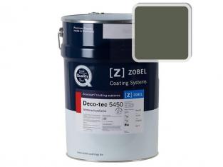 Краска для дерева акриловая ZOBEL Deco-tec 5450C RAL 6003 шелковисто-матовая, 1 л