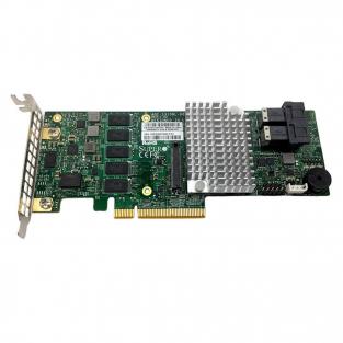 Контроллер Supermicro AOC-S3108L-H8iR-16DD 8 ports (Int), 12Gbs (SAS3), 2GB DDR3 Cache, RAID 0, 1, 5, 6, 10, 50, 60 - Low Profile