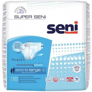 Seni Подгузники для взрослых Super, 130-170 см., XL (10 шт.)