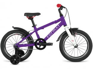 Детский велосипед Format Kids 16, год 2022, цвет Фиолетовый