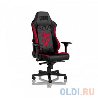 Кресло для геймеров Noblechairs (NBL-HRO-PU-DET) чёрный с красным