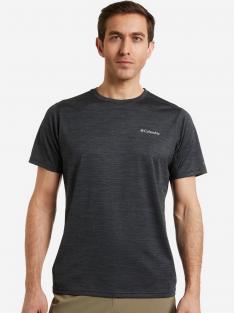 Футболка мужская Columbia Alpine Chill Zero Short Sleeve Crew, Черный