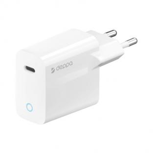 Сетевое зарядное устройство Deppa 20W USB-C 11424 White