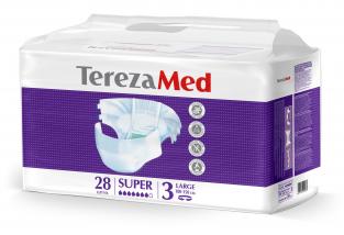 TerezaMed Super / ТерезаМед Супер - подгузники для взрослых, L, 28 шт.