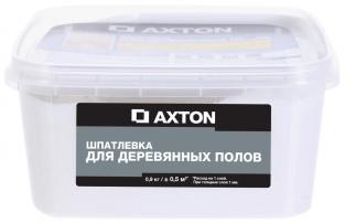 АКСТОН шпаклёвка для пола белая (0,9кг) / AXTON шпатлёвка для деревянных полов белая (0,9кг)