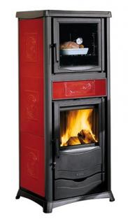 Печь La Nordica TermoRossella Plus c/ Forno D.S.A. Bordeaux (бордовый)