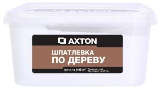 АКСТОН шпаклёвка для дерева белая (0,9кг) / AXTON шпатлёвка по дереву для наружных и внутренних работ белая (0,9кг)