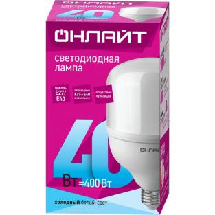 Лампа ОНЛАЙТ 82 902 OLL-T100-40-230-840-E27E40, цена за 1 шт.